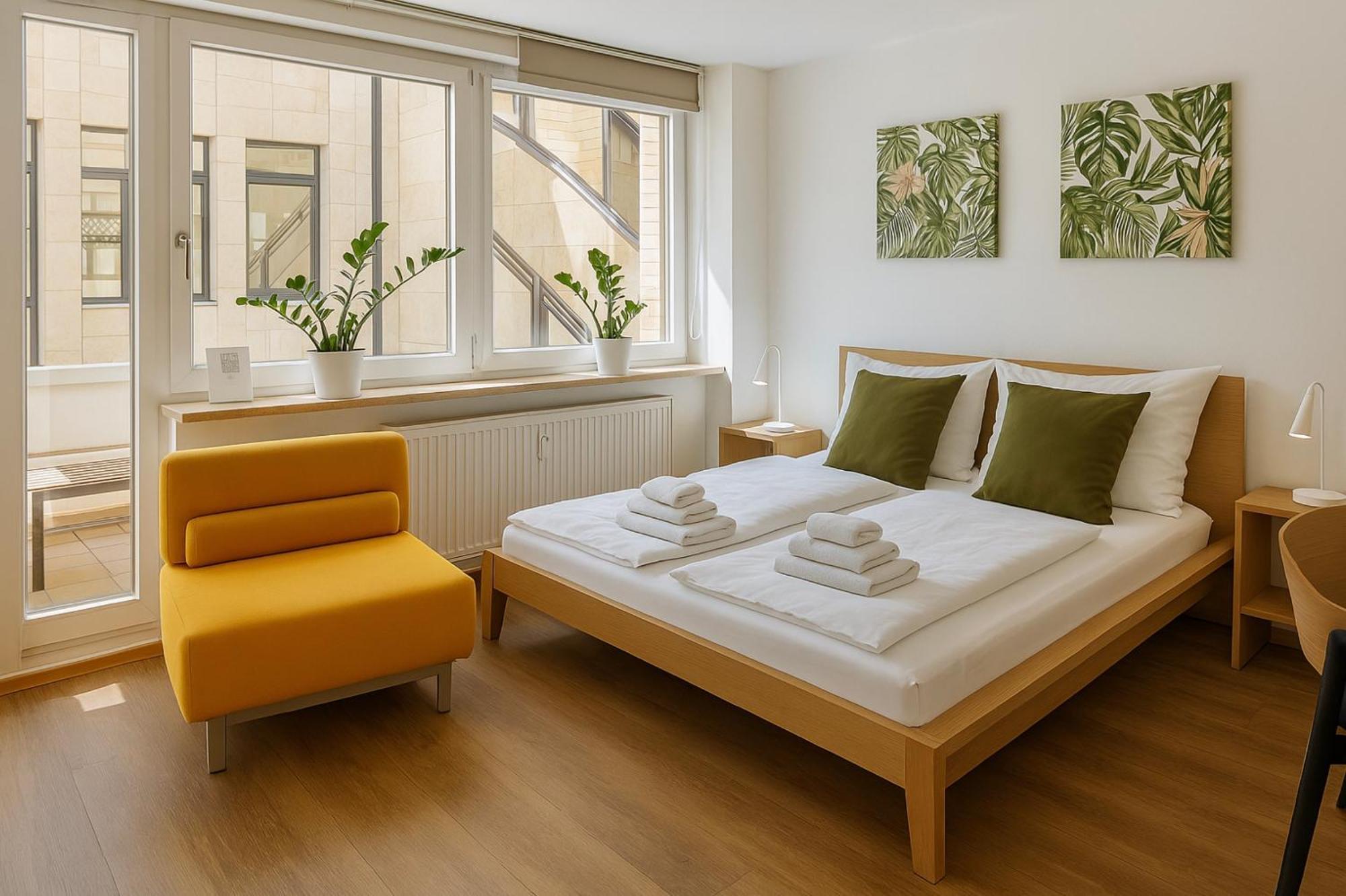 Mel&Bens Domshof Zentrum Balkon BRE 외부 사진